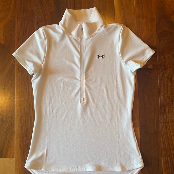 Under Armour Ladies Short Sleeve Half Zip - Picture 13 of 13
